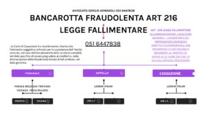 avvocato esperto bancarotta